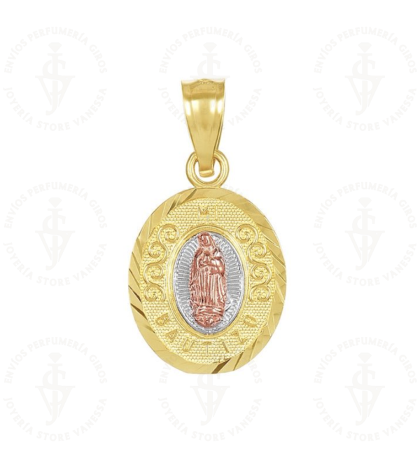 MEDALLA VIRGEN DE GUADALUPE OVALADA